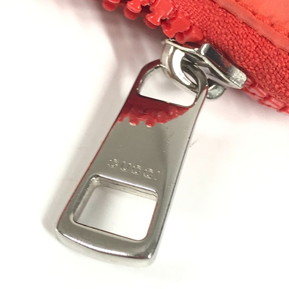GUCCI 387067 GG ロゴ カバン トートバッグ ハンドバッグ 肩掛け ショルダーバッグ ナイロン ユニセックス オレンジ