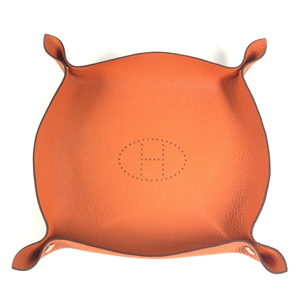 HERMES パンチングロゴ ヴィドポッシュ アクセサリートレイ トレー