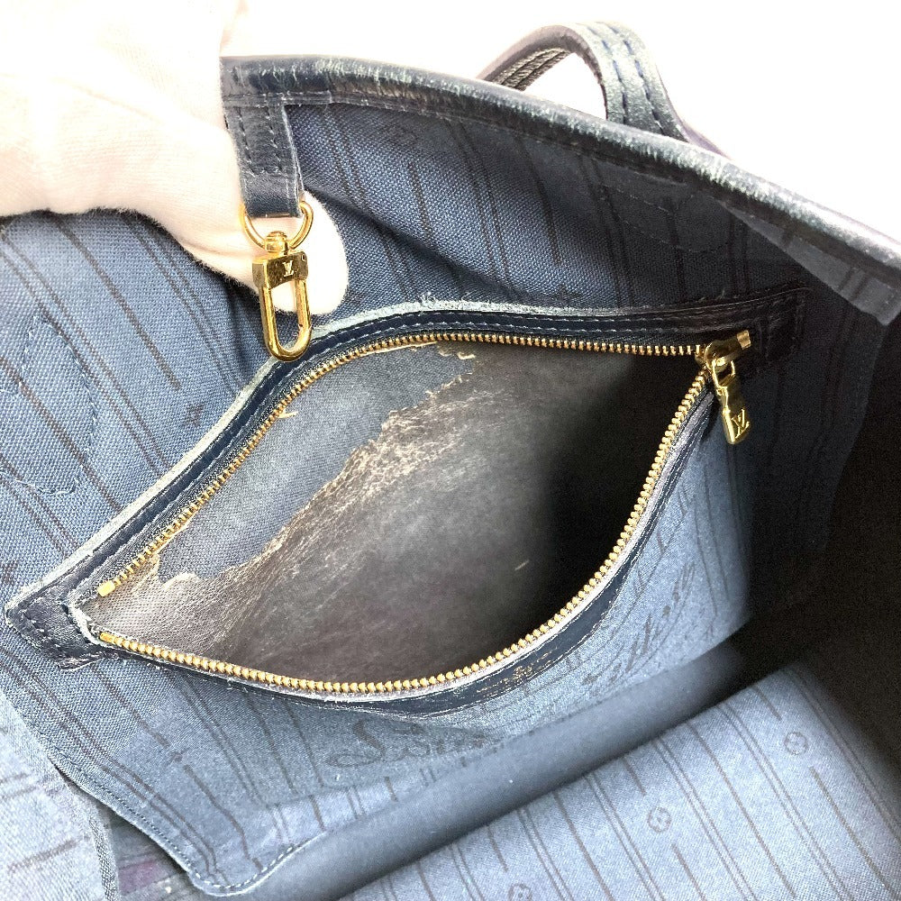 LOUIS VUITTON M40514 Monogram Idylle Neverfull MM Tote Bag, Shoulder Bag, Monogram Idylle, Women's, Navy