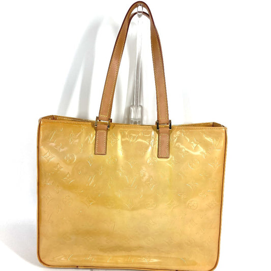 LOUIS VUITTON M91023 モノグラムヴェルニ コロンバス トートバッグ 肩掛け ショルダーバッグ モノグラムヴェルニキャンバス ユニセックス ベージュ