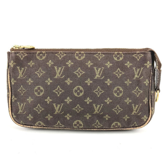 LOUIS VUITTON M95226 モノグラムミニ バケットPM ポーチのみ マルチポーチ メイクポーチ 化粧ポーチ ポーチ モノグラムミニキャンバス ユニセックス ブラウン