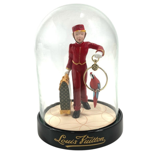 LOUIS VUITTON M99551 2012年 ノベルティ ページボーイ ドーム インテリア 鳥 オブジェ ガラス ユニセックス クリア
