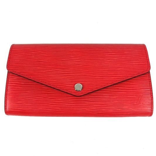LOUIS VUITTON M60723 エピ ポルトフォイユサラ ポルトフォイユ サラ ロングウォレット フラップ 長財布 エピレザー ユニセックス コクリコ レッド