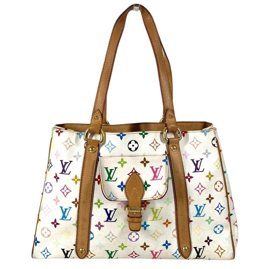 LOUIS VUITTON M40094 Monogram Multicolor Aurelia MM Aurelia MM Bag Shoulder Bag Tote Bag Shoulder Bag Monogram Multicolor Canvas Unisex Blanc White