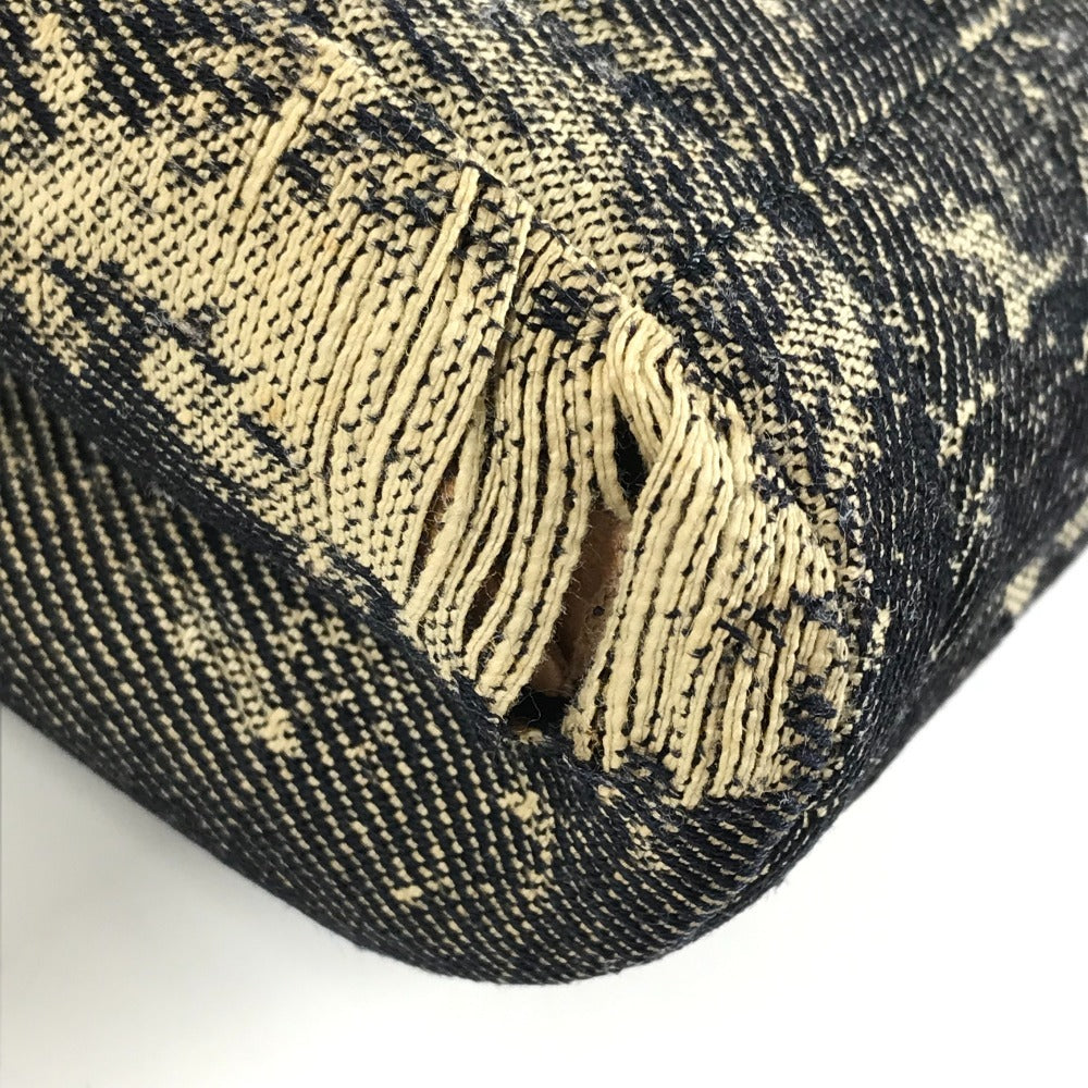 CHANEL チョコバー ロゴ CC ココマーク カバン チェーンバッグ 肩掛け フラップ ショルダーバッグ デニム ユニセックス ブルー