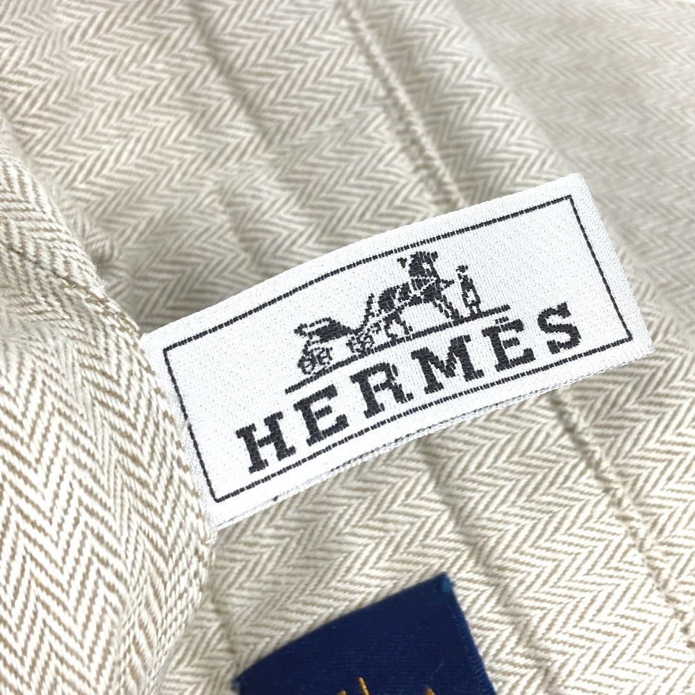 HERMES Aline Bag Bag Aline Bag Handbag Cotton Unisex White