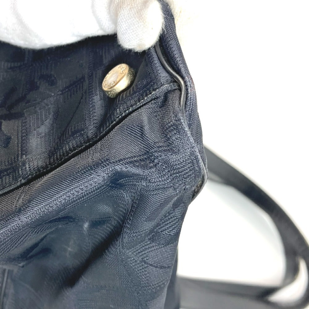 CHANEL A15825 New Travel Line GM Tote Bag Shoulder Bag Nylon/Leather Unisex Black