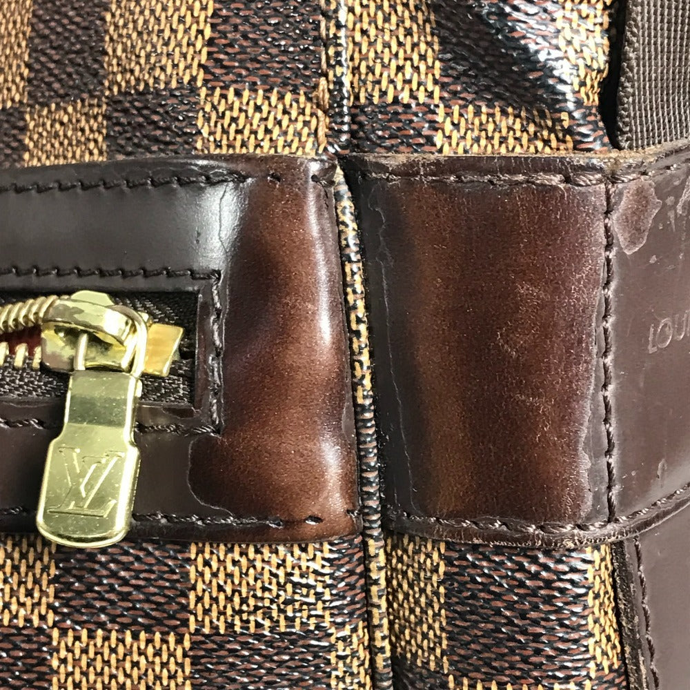 LOUIS VUITTON N45258 Damier Bastille 2-Way Bag, Handbag, Shoulder Bag, Damier Canvas, Unisex, Ebene, Brown