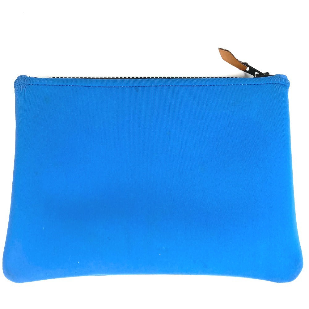 HERMES Neobain KanoeH PM Makeup Pouch Cosmetic Pouch Multi-purpose Pouch Pouch Polyamide Unisex Blue