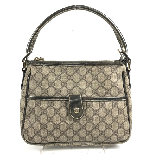 GUCCI 190258 GG ロゴ 肩掛け カバン ハンドバッグ 肩掛け ショルダーバッグ GGスプリームキャンバス ユニセックス ベージュ