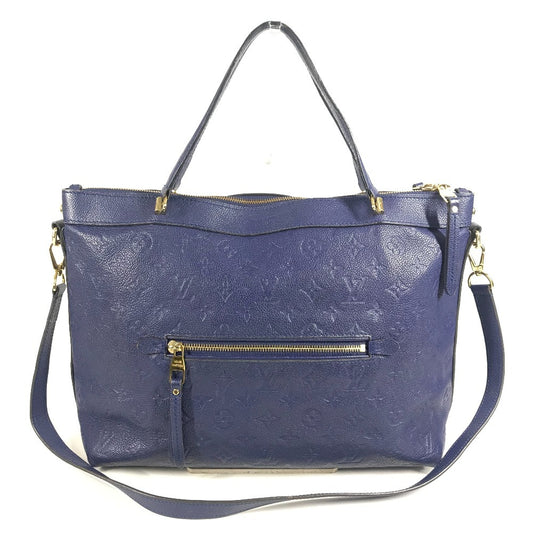 LOUIS VUITTON M41310 モノグラムアンプラント バスティーユMM バスティーユ MM カバン トートバッグ 肩掛け ショルダーバッグ モノグラムアンプラントレザー ユニセックス イリス