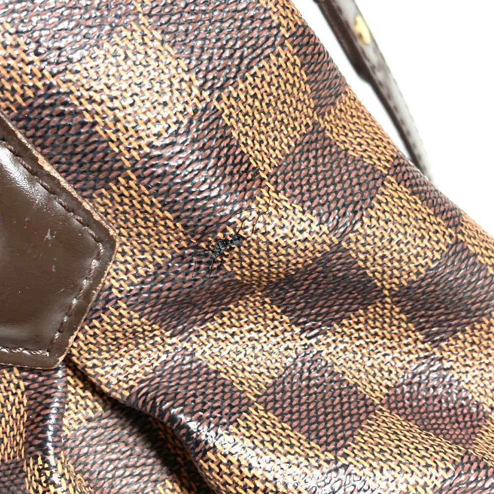 LOUIS VUITTON N41131 ダミエ イーヴォラMM イーヴォラ MM カバン トートバッグ 肩掛け ショルダーバッグ ダミエキャンバス ユニセックス エベヌ ブラウン