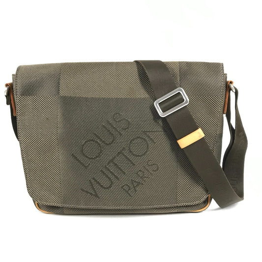 LOUIS VUITTON M93617 Damier Geant Petit Message Petit Message Bags Crossbody Flap Messenger Bag Shoulder Bag Damier GeantCanvas khaki Used