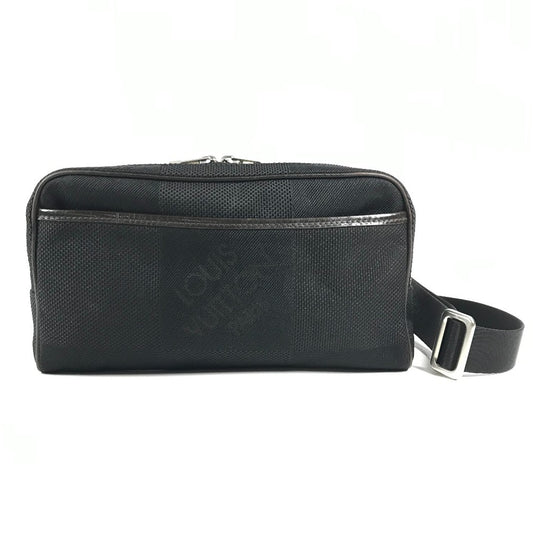 LOUIS VUITTON M93620 Damier Geant Acrobat Belt Bag Cross Shoulder Bag body bag Damier GeantCanvas Black Used