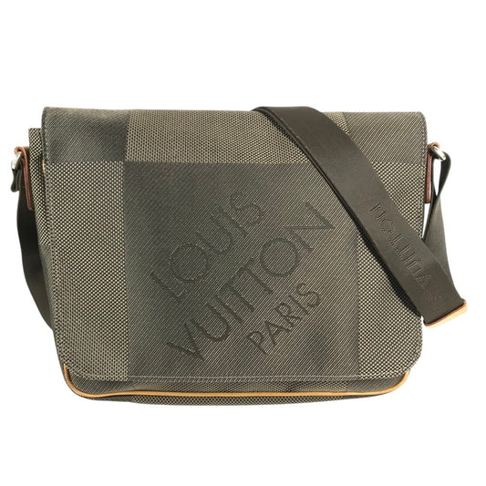 LOUIS VUITTON M93030 Damier Geant Messager bag flap crossbody Shoulder Bag Damier GeantCanvas Terre khaki Used