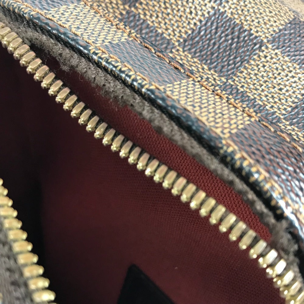 LOUIS VUITTON N51994 Damier Geronimos Bag Shoulder Bag Waist Pouch body bag Damier Canvas Ebene Brown Used