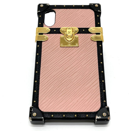 LOUIS VUITTON M67895 Eye Trunk Light iPhone X & XS Smartphone Accessory iPhone Case Epi Canvas Women's Pink