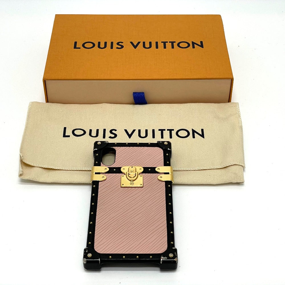 LOUIS VUITTON M67895 Eye Trunk Light iPhone X & XS Smartphone Accessory iPhone Case Epi Canvas Women's Pink