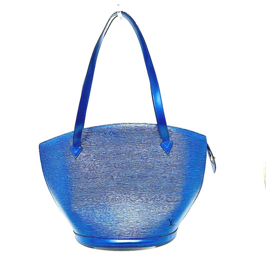 LOUIS VUITTON M52265 エピ サンジャックショッピング ショルダーバッグ カバン 肩掛け トートバッグ エピレザー レディース トレドブルー ブルー - brandshop-reference