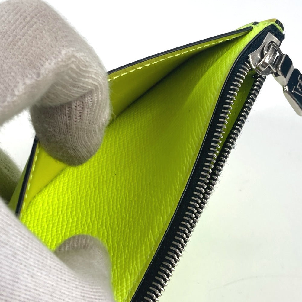 LOUIS VUITTON M30950 タイガラマ コインカード・ホルダー カードケース 名刺入れ パスケース 財布 フラグメントケース コインケース タイガレザー ユニセックス イエロー - brandshop-reference