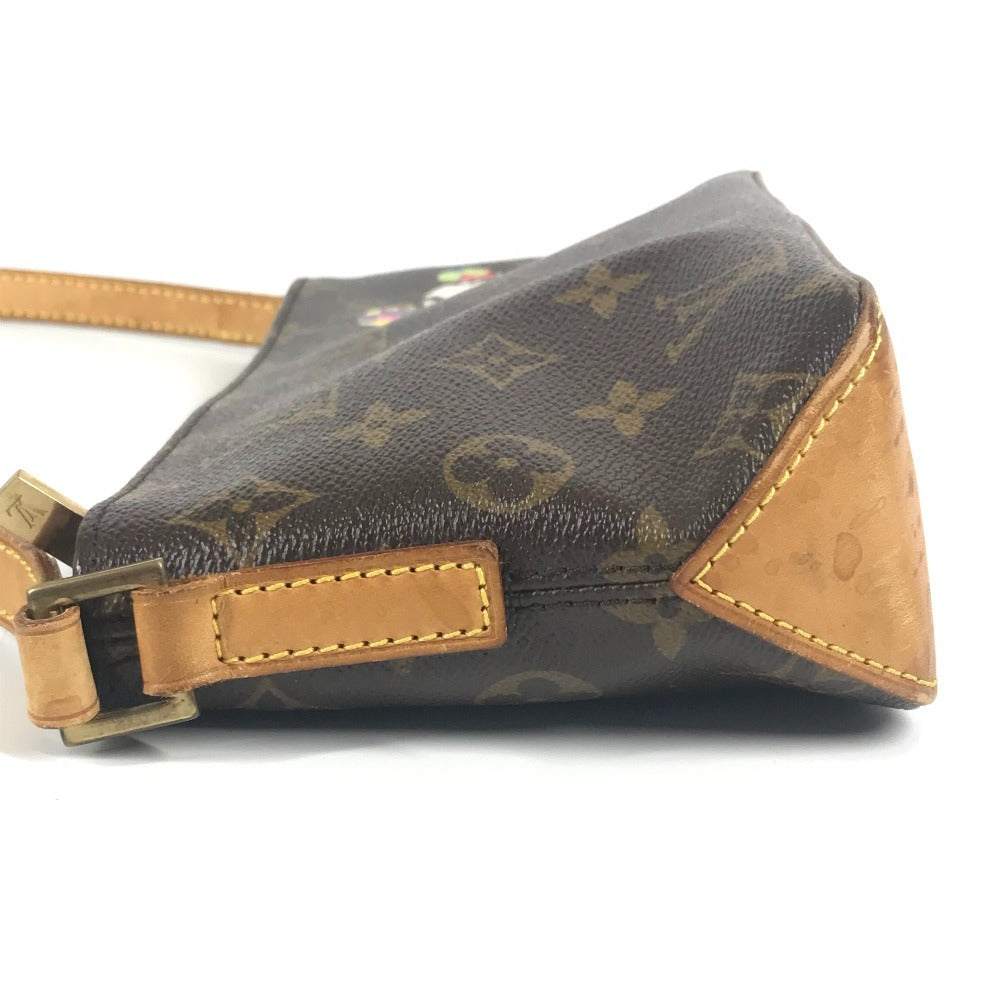 LOUIS VUITTON M51241 モノグラム パンダ 村上隆 トロター ポシェット ミニバッグ カバン 斜め掛け ショルダーバッグ モノグラムキャンバス レディース ブラウン