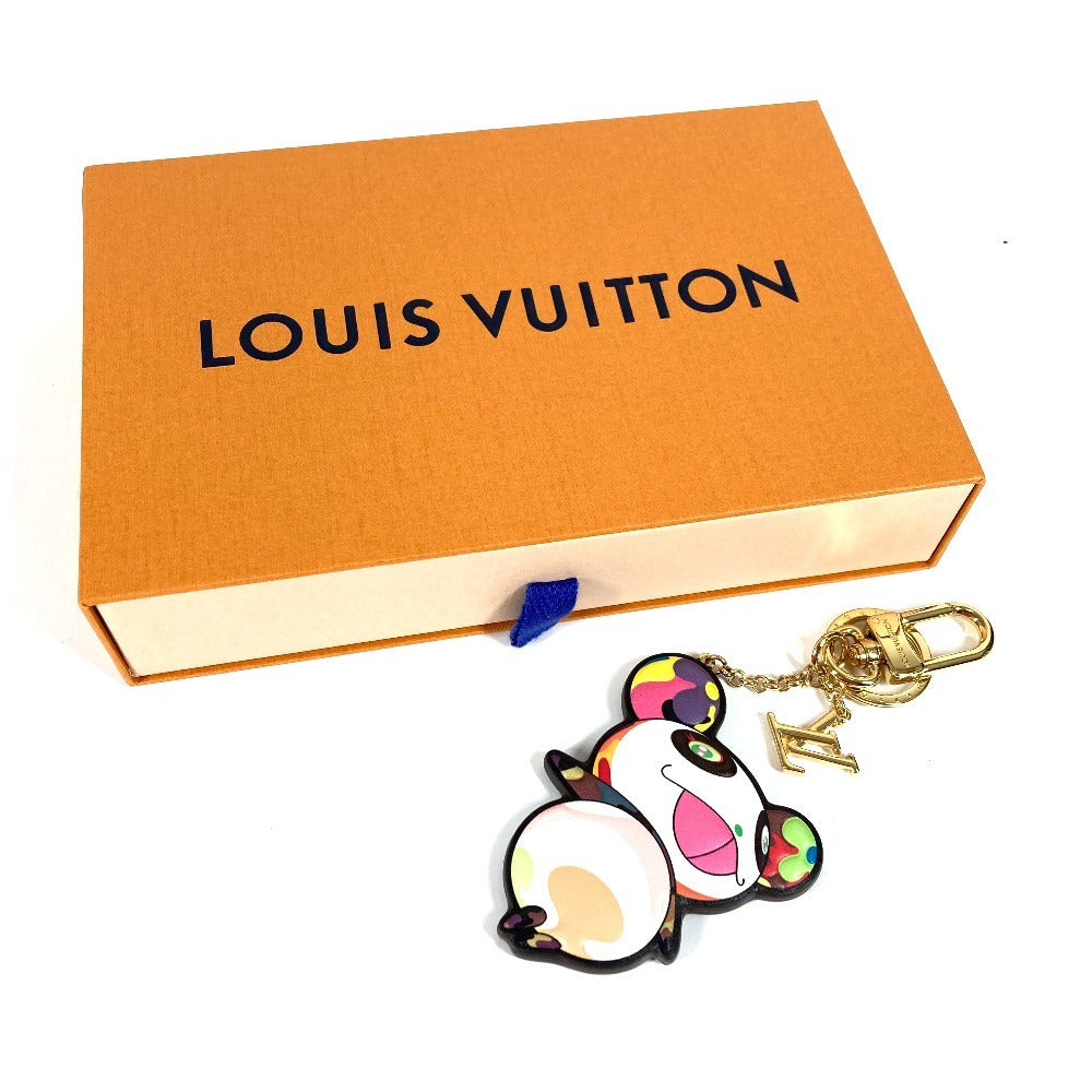 LOUIS VUITTON M02467 モノグラム LV×TM キーホルダー・スーパーフラット バッグチャーム 村上パンダ 村上隆 パンダ キーホルダー モノグラムキャンバス レディース ブラウン