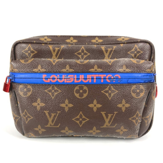 LOUIS VUITTON M43828 モノグラム キムジョーンズ パシフィック・バムバッグ カバン ショルダーバッグ ウエストポーチ ベルトバッグ クロス ボディバッグ モノグラムキャンバス ユニセックス ブラウン