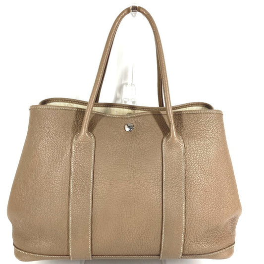 HERMES ガーデンパーティ36 PM ガーデンパーティ 36 カバン バッグ ハンドバッグ ショルダーバッグ 肩掛け トートバッグ ネゴンダ ユニセックス エトゥープ ベージュ