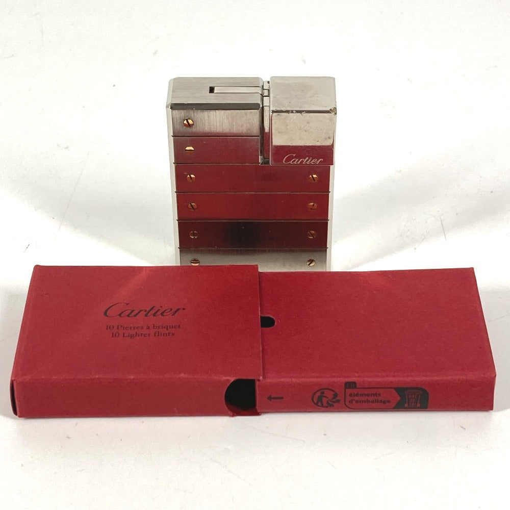 CARTIER 喫煙具 サントスドゥカルティエ ライター ライター メタル ユニセックス シルバー