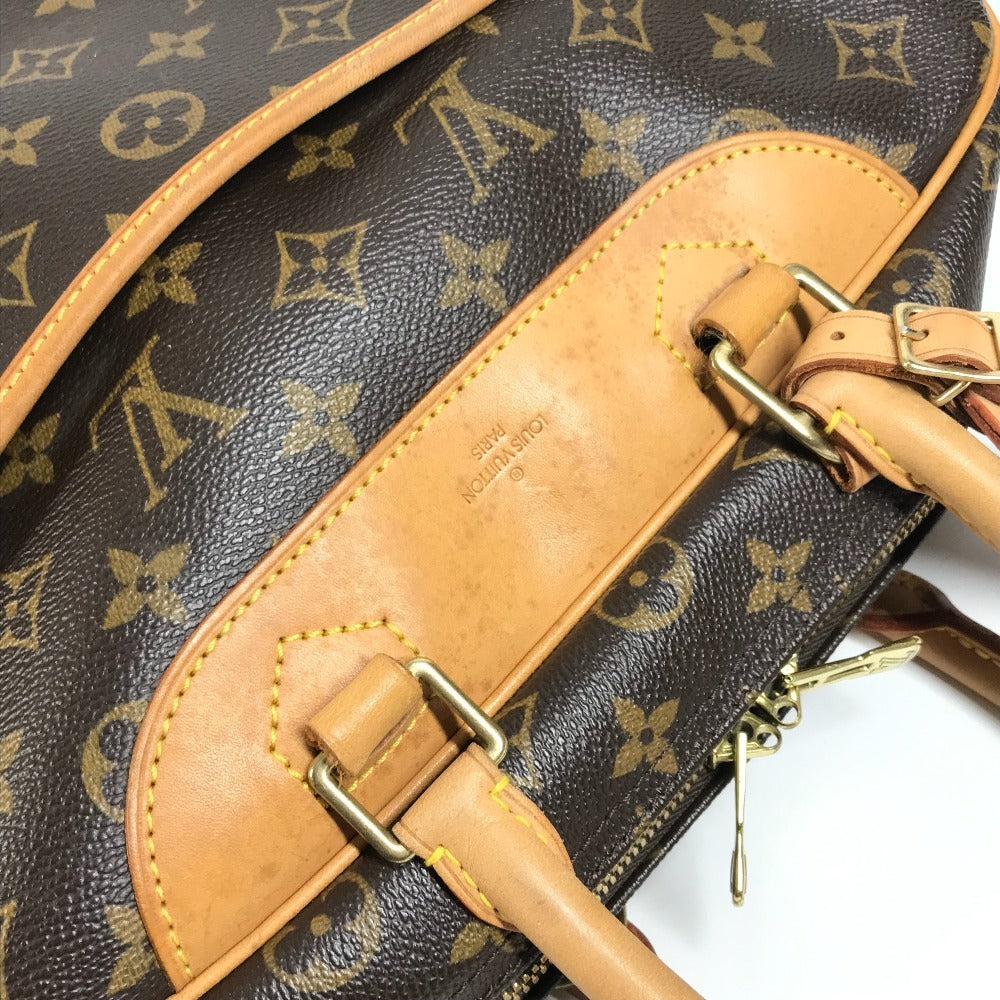 LOUIS VUITTON M47270 モノグラム ドーヴィル カバン トートバッグ ミニボストンバッグ ハンドバッグ モノグラムキャンバス ユニセックス ブラウン