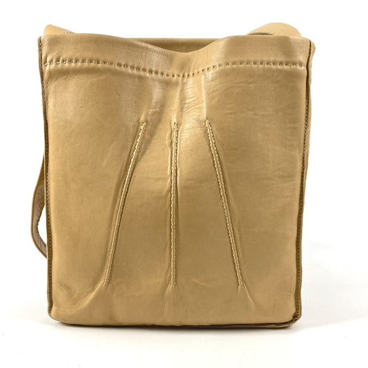 HERMES トゥドゥ カバン 肩掛け ポシェット ショルダーバッグ レザー ユニセックス ベージュ