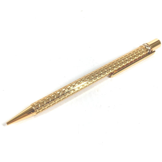 CARTIER Trinity Logo Stationery Pen Ballpoint Pen Metal Unisex Gold