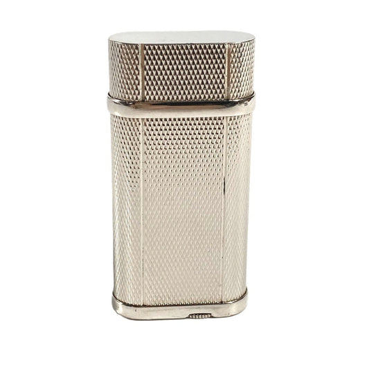 CARTIER logo Smoking accessories, cigarette smoke Lighter Metal Silver Used