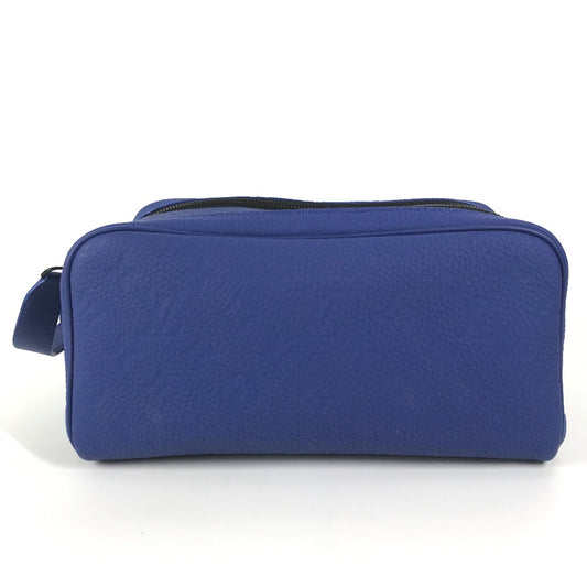 LOUIS VUITTON M82576 モノグラムトリヨン ドップキット カバン セカンドバッグ ポーチ クラッチバッグ トリヨンレザー ユニセックス ブルー - brandshop-reference