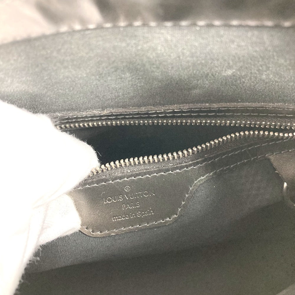 LOUIS VUITTON M55112 Monogram Matte Stockton Tote Bag Shoulder Bag Monogram Matte Leather Women's Black