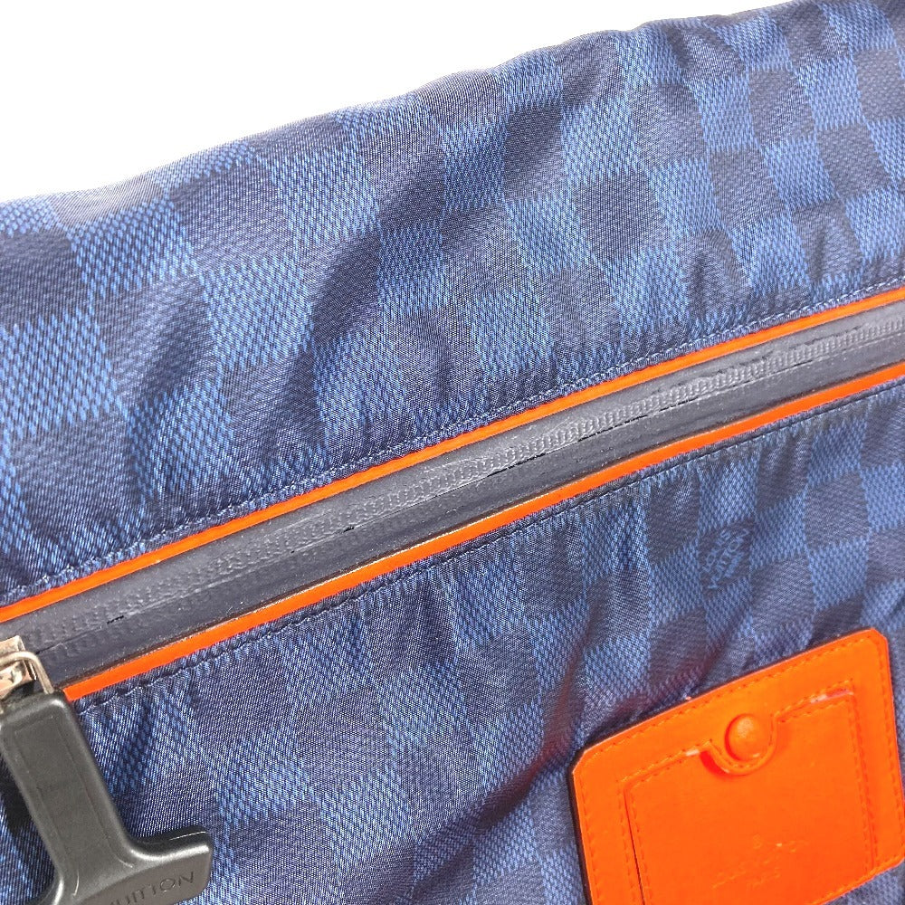 LOUIS VUITTON N41240 ダミエ チャレンジメッセンジャーバッグ メッセンジャーバッグ 斜め掛け カバン ショルダーバッグ レザー/ナイロン ユニセックス ネイビー