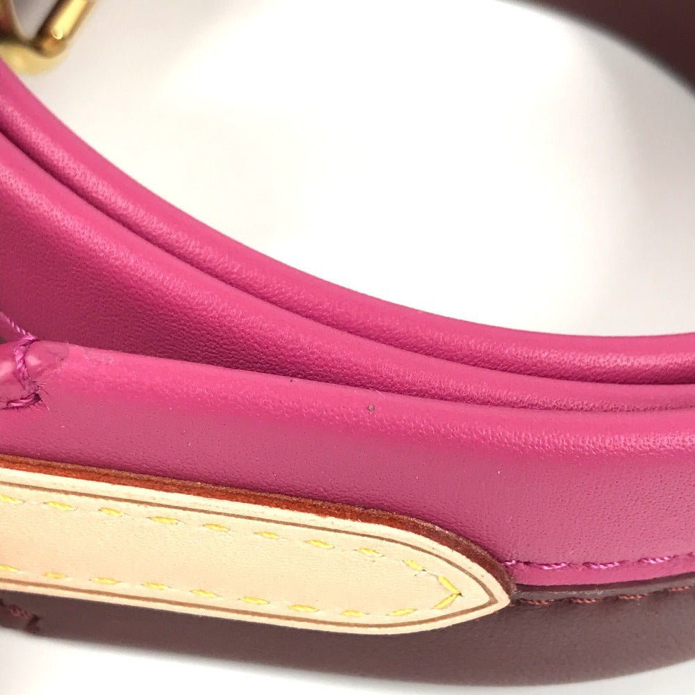 LOUIS VUITTON ショルダーストラップのみ ショルダーストラップ レザー レディース ピンク