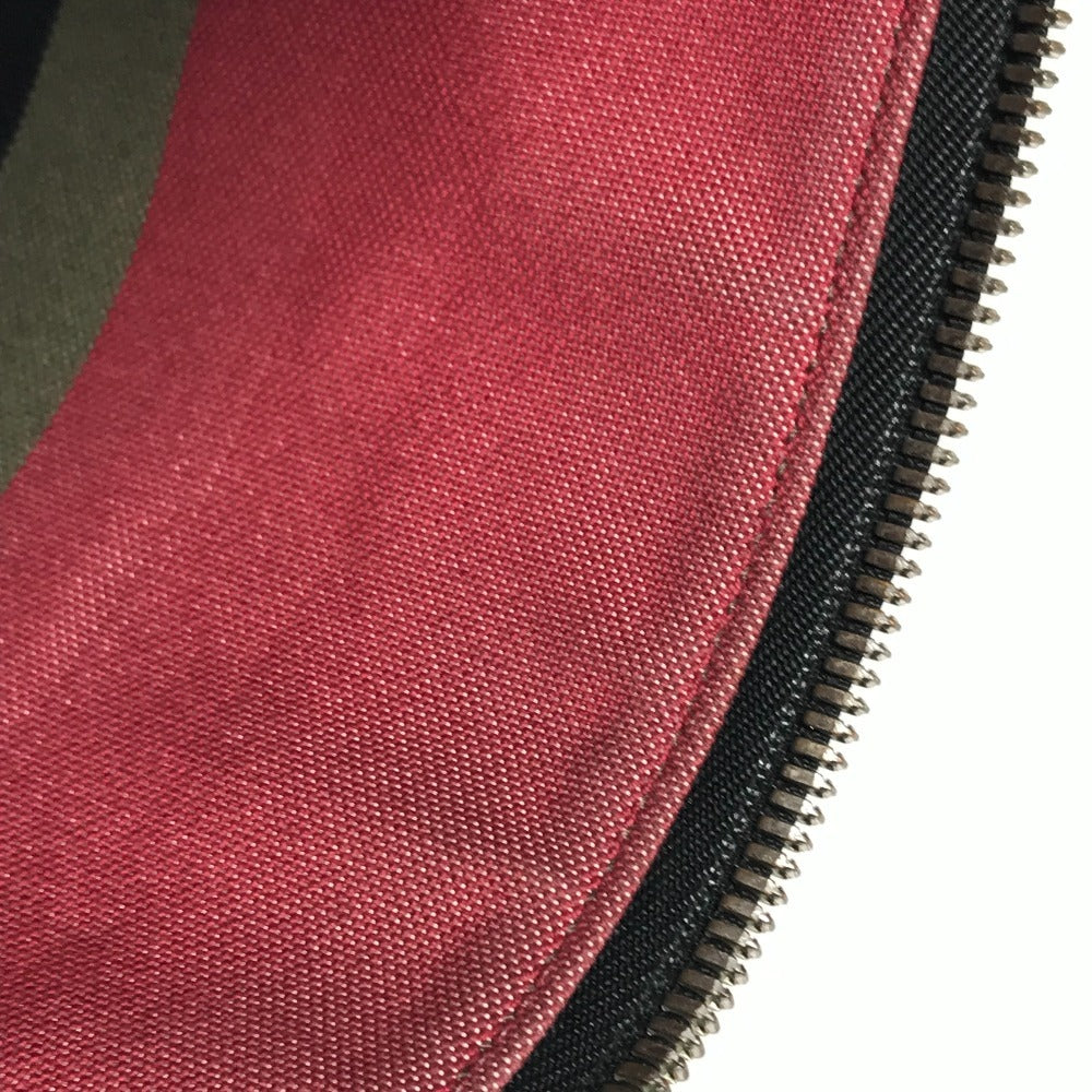 Salvatore Ferragamo ヴィンテージ ロゴ ストラップ付き カバン ポーチ セカンドバッグ クラッチバッグ レザー メンズ ブラック