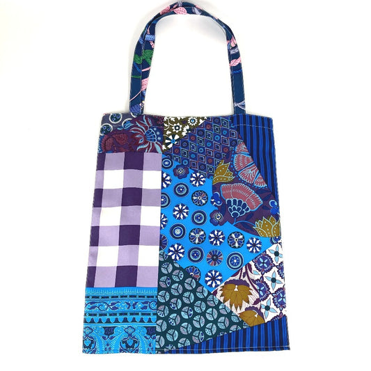 HERMES プティアッシュ ロゴ 肩掛け カバン ショルダーバッグ トートバッグ シルク レディース パープル