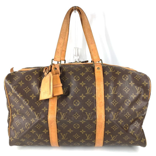 LOUIS VUITTON M41624 Monogram Sax Souple 45 Travel Bag, Boston Bag, Monogram Canvas, Unisex, Brown