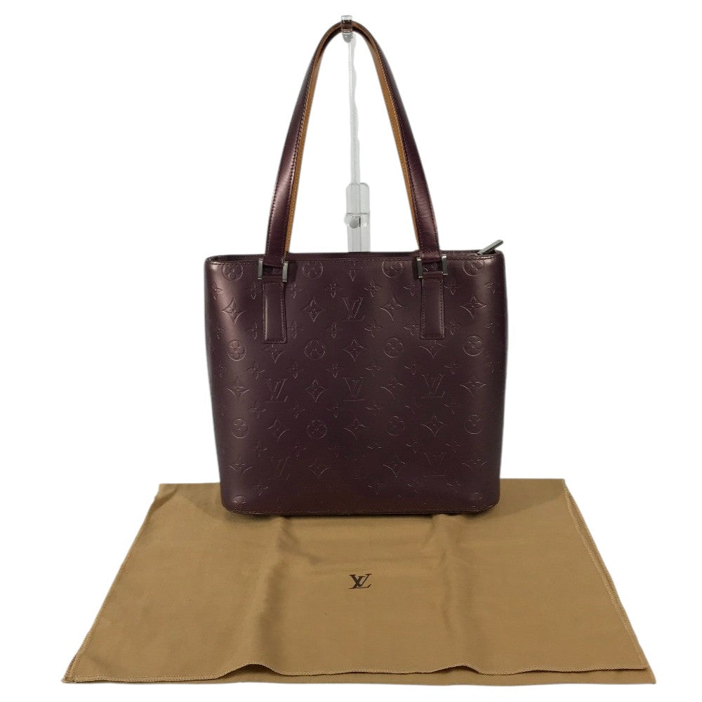 LOUIS VUITTON M55116 モノグラムマット ストックトン 斜め掛け カバン ショルダーバッグ ショルダーバッグ モノグラムマットレザー ユニセックス ヴィオレ パープル
