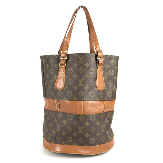 LOUIS VUITTON T42236 モノグラム USA限定 アメリカ バゲットGM バゲット GM カバン バケツ型 ばけつ ショルダーバッグ 肩掛け トートバッグ モノグラムキャンバス レディース ブラウン