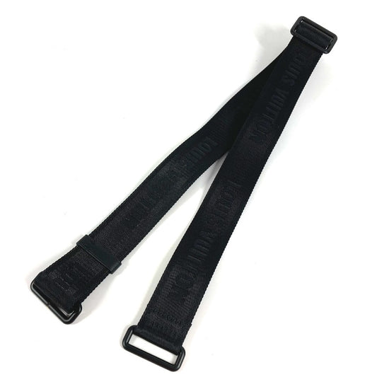 LOUIS VUITTON 調整用 アクセサリー ショルダーストラップ キャンバス ユニセックス ブラック