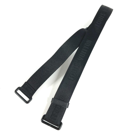 LOUIS VUITTON 調整用 アクセサリー ショルダーストラップ キャンバス ユニセックス ブラック