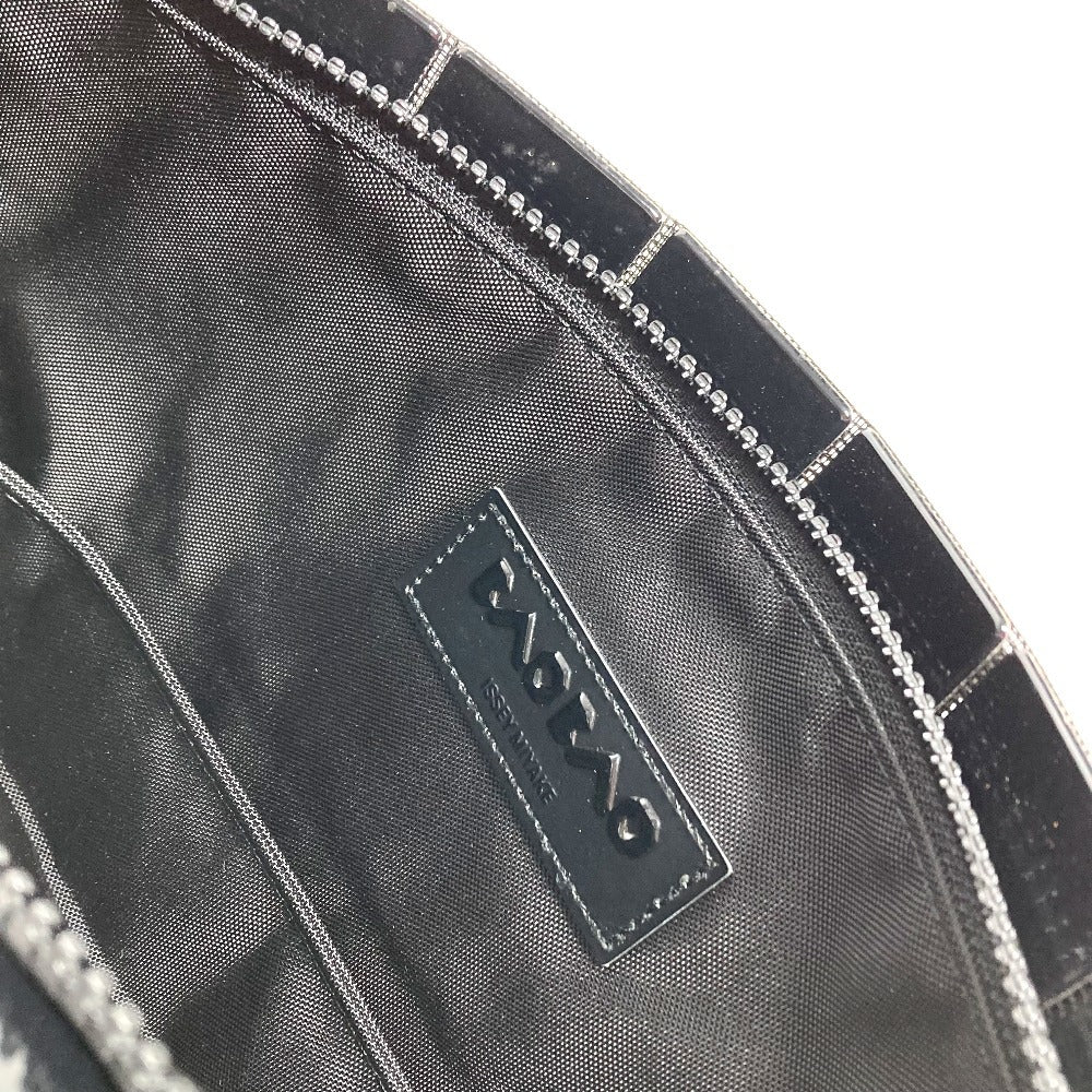 ISSEY MIYAKE BAOBAO バオバオ セカンドバッグ ポーチ ストラップ付 クラッチバッグ PVC ユニセックス ブラック