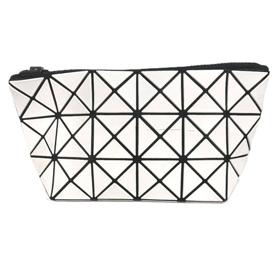 ISSEY MIYAKE BAOBAO バオバオ メイクポーチ 化粧ポーチ セカンドバッグ ポーチ PVC ユニセックス ホワイト