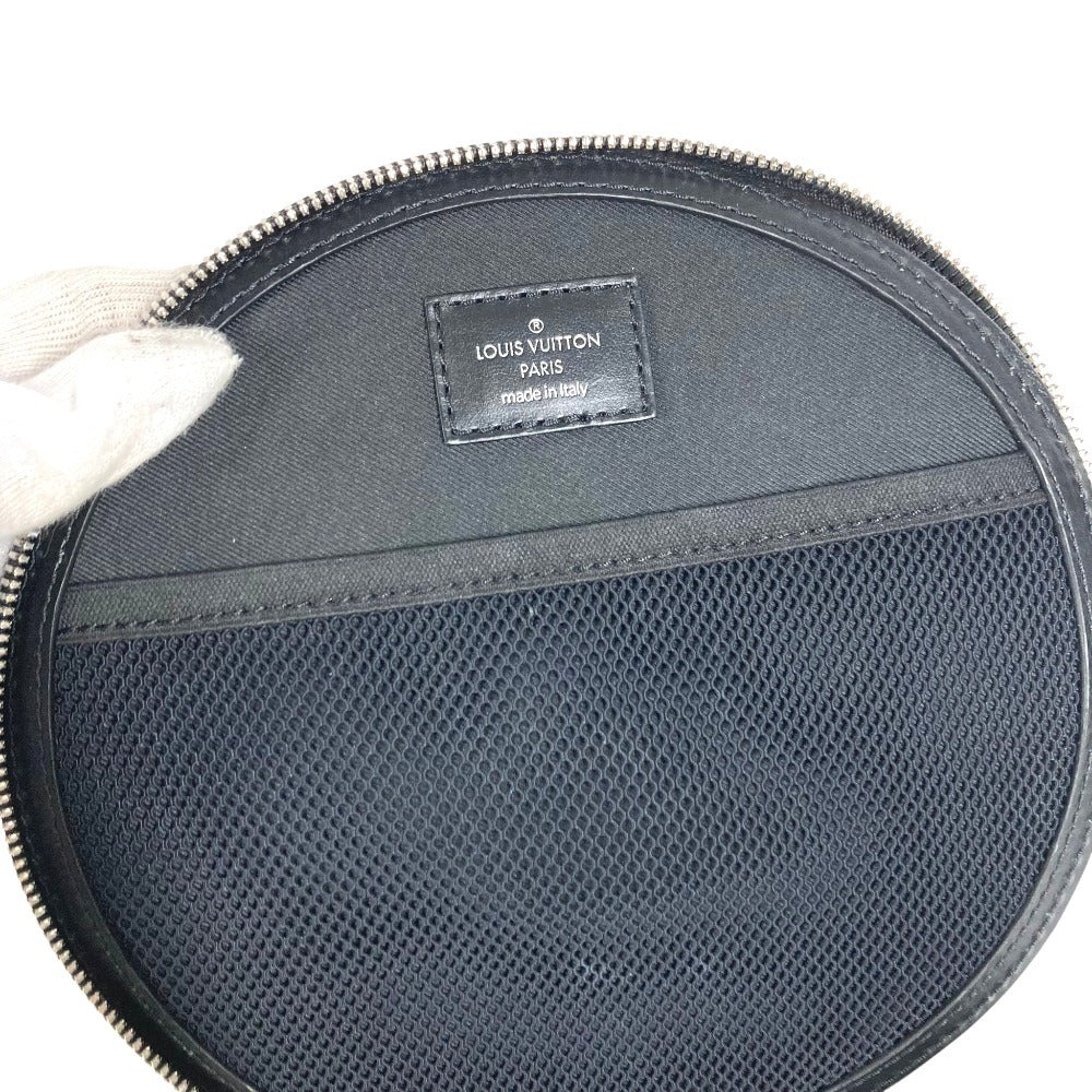 LOUIS VUITTON M46273 モノグラム オーディオケース カバン ラウンド ハンドバッグ モノグラムキャンバス ユニセックス ブラウン