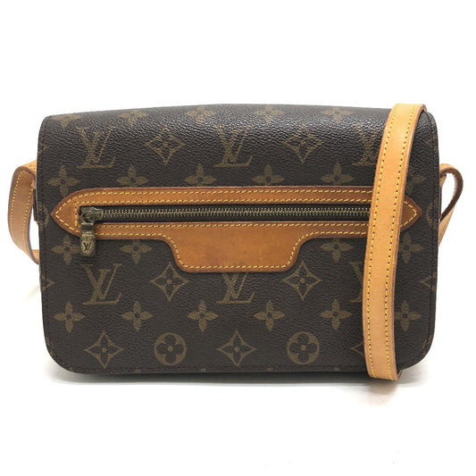 LOUIS VUITTON M51210 モノグラム サンジェルマン24 サンジェルマン 24 カバン ポシェット フラップ 斜め掛け ショルダーバッグ モノグラムキャンバス ユニセックス ブラウン