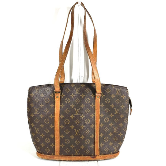 LOUIS VUITTON M51102 Monogram Babylon Tote Bag, Shoulder Bag, Monogram Canvas, Unisex, Brown