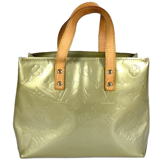 LOUIS VUITTON M91145 Monogram Vernis Reade PM Reade PM Bag Tote Bag Handbag Monogram Vernis Women's Gri Green